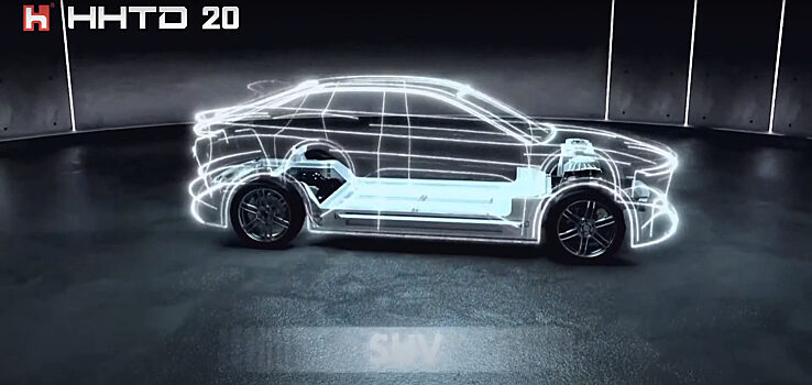  		 			?Разработчик iPhone Foxconn представил платформу электрокаров 		 	