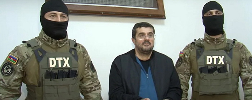 Спецслужбы Азербайджана задержали экс-президента Нагорного Карабаха Араика Арутюняна — Видео