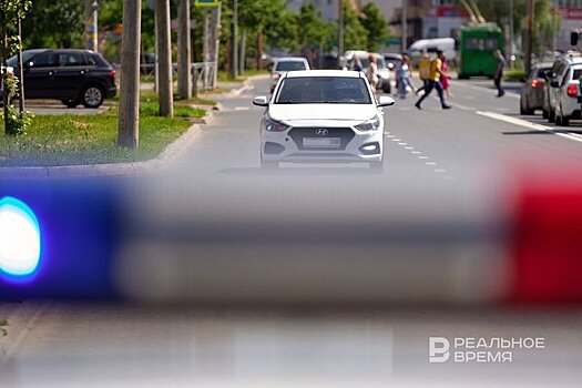 В Казани за сутки в ДТП пострадали два человека, включая ребенка