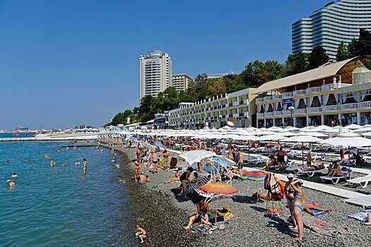 После отмены режима карантина резко вырос спрос на отдых в Сочи