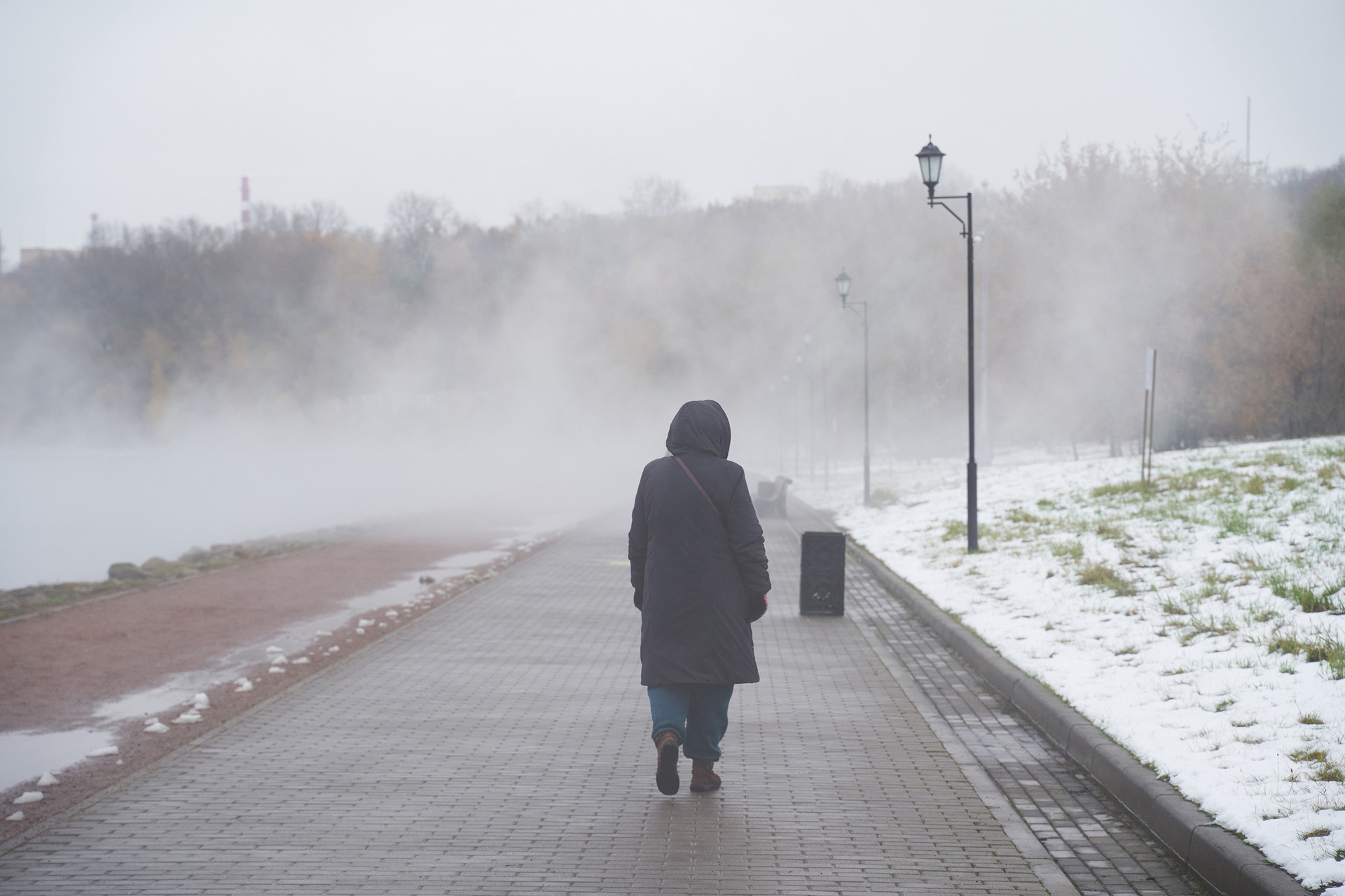 Москву накроет снегом и ледяным дождем