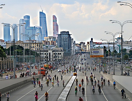 Жители СЗАО приглашают на осенний Московский велопарад