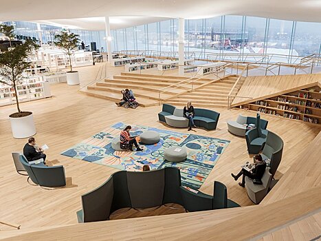 Как устроена самая современная библиотека Хельсинки