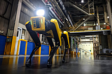 Робот Spot от Boston Dynamics начал работать на заводе Kia
