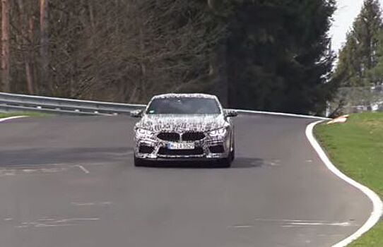 BMW M8 замечен на Нюрбургринге