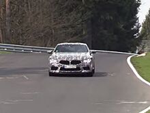 BMW M8 замечен на Нюрбургринге