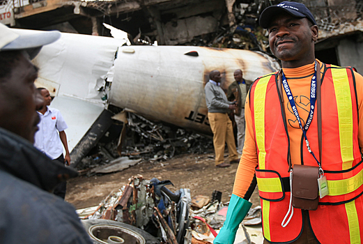 В Кении рухнул самолет, есть жертвы