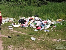 На курских пляжах начали мусорить до открытия купального сезона