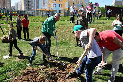 Более 7 тыс жителей Ленинского района приняли участие в акции «Лес Победы»