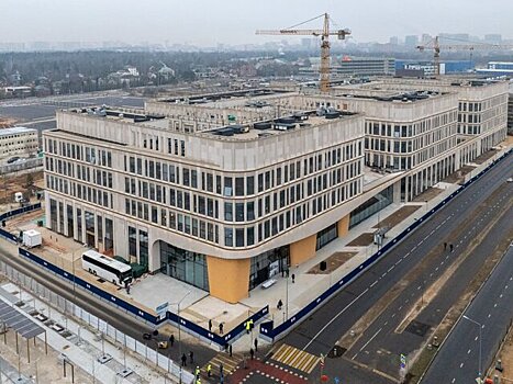 Собянин: завершается строительство нового комплекса онкобольницы в Сколкове