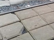 Плитку на Пехотной улице заменят до конца августа