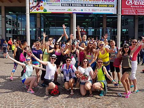 Зюзинские тренеры приняли участие в «Rimini wellness»