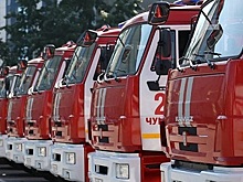 По улицам Иркутска 20 июня прошла огромная колонна пожарной техники