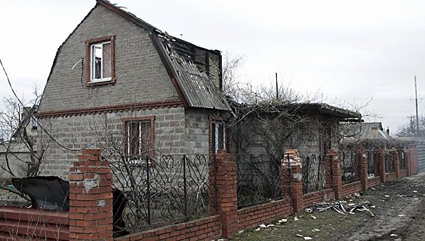 В Донецке при обстреле ранен мирный житель