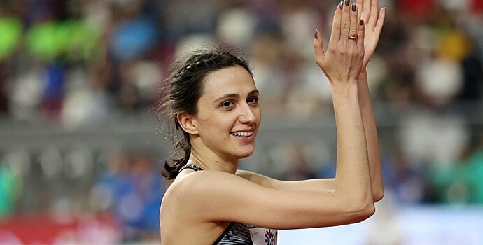 Ласицкене на турнире прошла с российским флагом