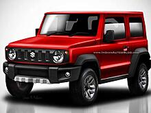 Опубликованы цветные рендеры нового Suzuki Jimny 2018