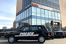 Lada 4x4 получила спецоборудование и надпись Police на бортах