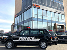 Lada 4x4 получила спецоборудование и надпись Police на бортах