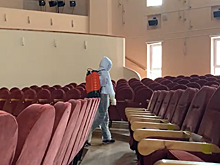 Дезинфекция школы искусств