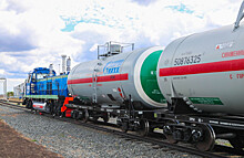 В Оренбурге запустили уникальный локомотив на природном газе