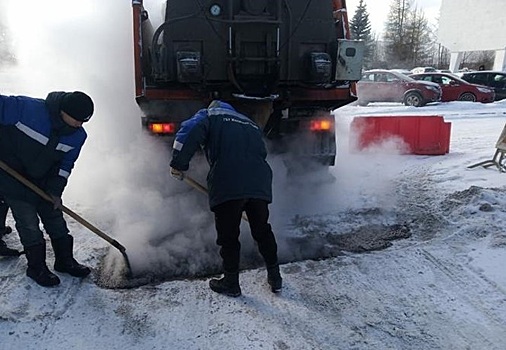 В 3 и 5 микрорайонах выполнен ямочный ремонт