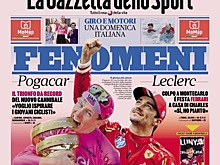 Итальянская пресса о победе Шарля Леклера и Ferrari