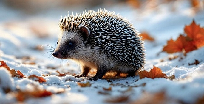 Новосибирцам рассказали, как помочь ежам пережить зиму