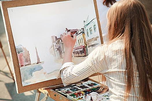 Пошли на пленэр