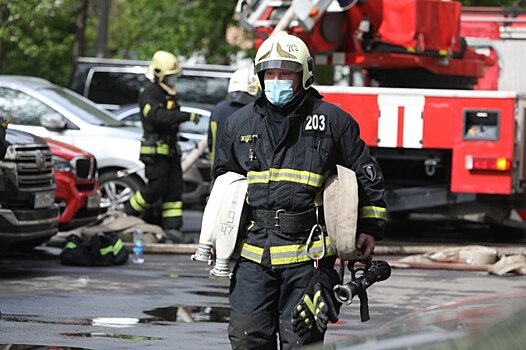 Один человек пострадал при пожаре в квартире в Реутове