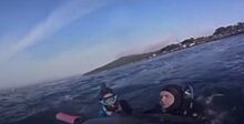 Чудесное спасение: во Владивостоке аквабайкер вытащил из воды аквалангиста