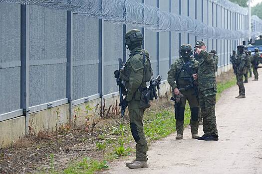 Четыре мигранта проползли по тоннелю из Белоруссии в Польшу