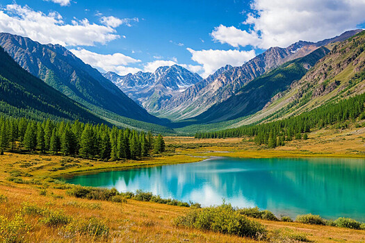 Манжерокское озеро возрождается: как уникальный водоем Алтая получил вторую жизнь