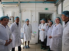 В Усть Алданском районе лидеры молодежи встретились с местными производителями