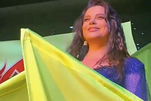 Лозу возмутило выступление Наташи Королевой в цветах флага Украины