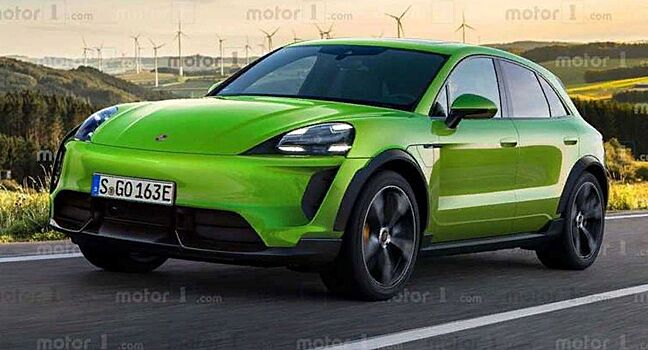 В Сети показали Porsche Macan Electric 2022 года