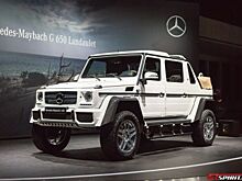 Maybach G650 Landaulet показал свои способности в дрифте