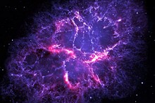 В НАСА почтили память Принса снимком фиолетовой туманности