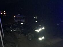 В Железногорске Курской области произошло ночное ДТП