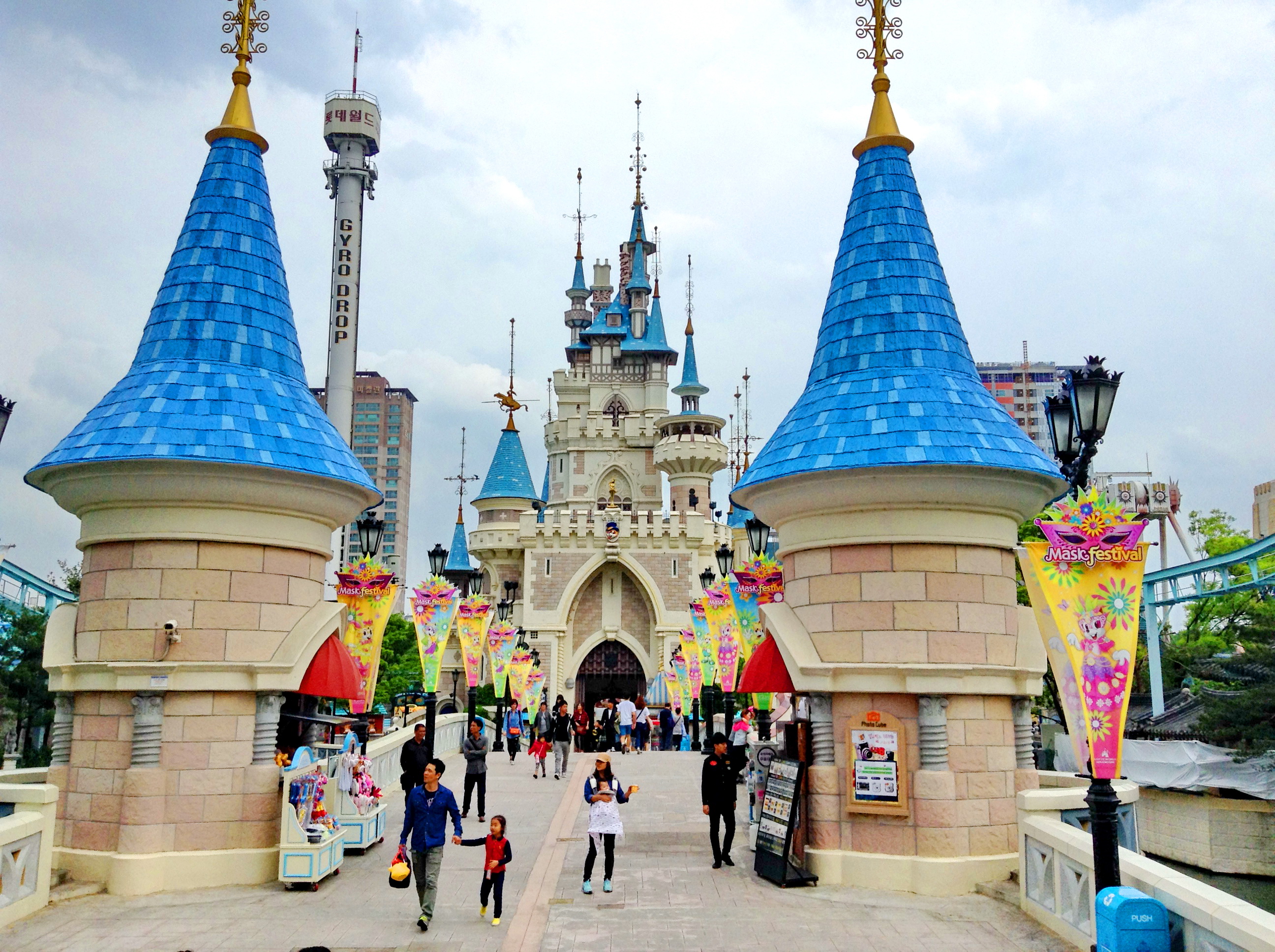 Развлекательный парк Lotte World, Сеул, Южная Корея, Азия