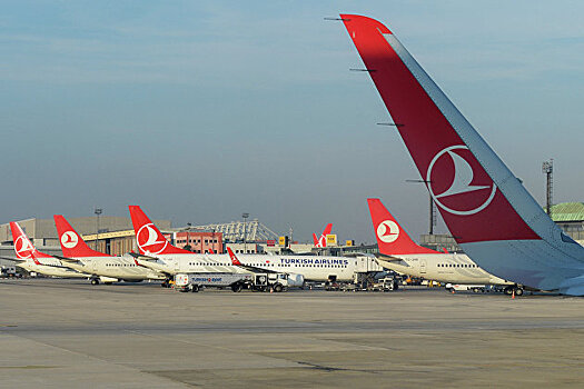 Длинная очередь выстроилась с утра к московскому офису Turkish Airlines
