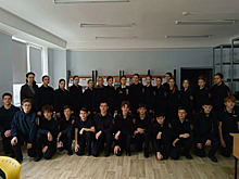 В Краснодарском крае учащиеся «полицейских классов» совместно с общественниками проводят патриотические мероприятия