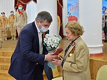 Глава Дзержинска поздравил ветеранов Великой Отечественной войны накануне Дня Победы