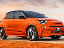 «Заряженный» кроссовер родом из Италии: первое изображение Abarth 600