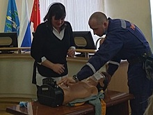 Специалисты отряда «РамСпас» проводят занятия по оказанию первой помощи