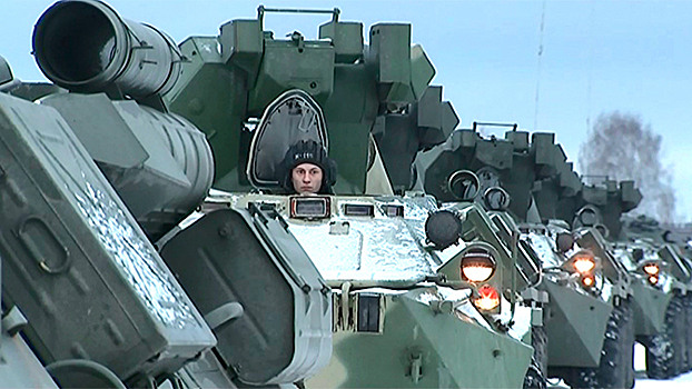 Бросок на Мулино: кадры масштабной переброски мотострелковой бригады под Нижний Новгород