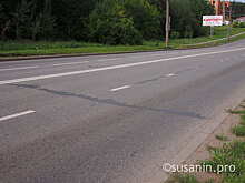 Уфимский подрядчик отказался от нанесения дорожной разметки в Ижевске