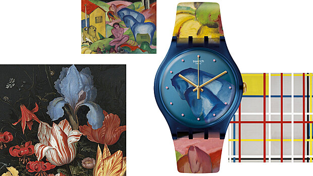 Картины великих художников или мотивирующие надписи: дизайн часов Swatch, который сделает ваш будничный стиль ярче