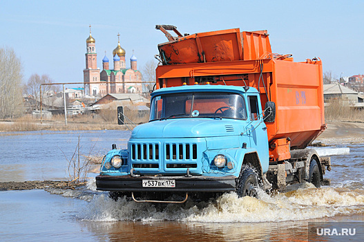 В Челябинской области затопило три автомобильные дороги