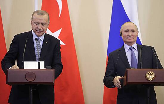 Названы возможные даты встречи Путина и Эрдогана