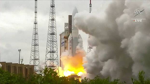 Европейскую ракету Ariane 5 запустили в последний раз